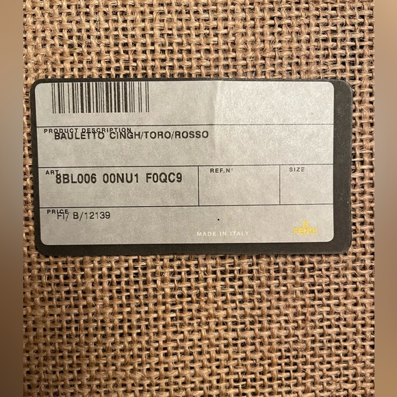 Fendi Red Suede Handbag SOLD - Picture 14 of 16